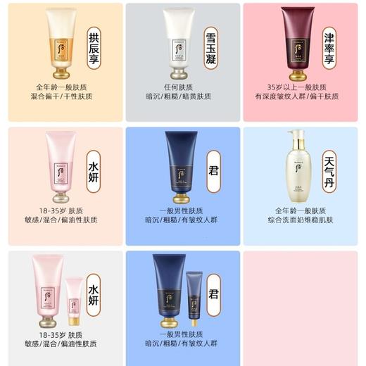 韩国  WHOO后 经典洗面奶 180ml 商品图1