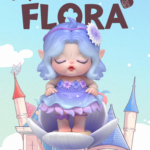 网红手办潮玩盲盒品韵FLORA花之精灵限量收藏级人偶玩具桌面摆件 商品图0