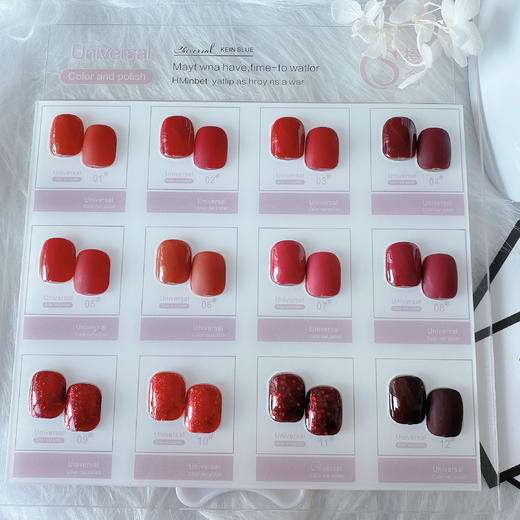 新年红12色套装 商品图0