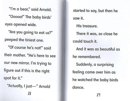 【490L-540L 赠原声音频】Arnold and Louise 4册 大熊和花栗鼠 企鹅社全彩桥梁章节书 商品图6