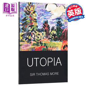 预售 【中商原版】【英文原版】Utopia/ Sir Thomas More乌托邦 圣托马斯·莫尔