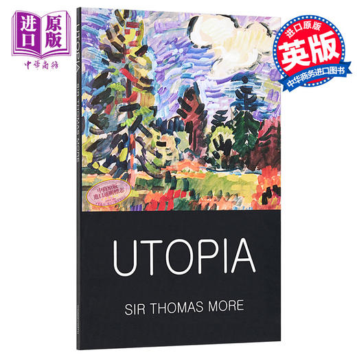 预售 【中商原版】【英文原版】Utopia/ Sir Thomas More乌托邦 圣托马斯·莫尔 商品图0