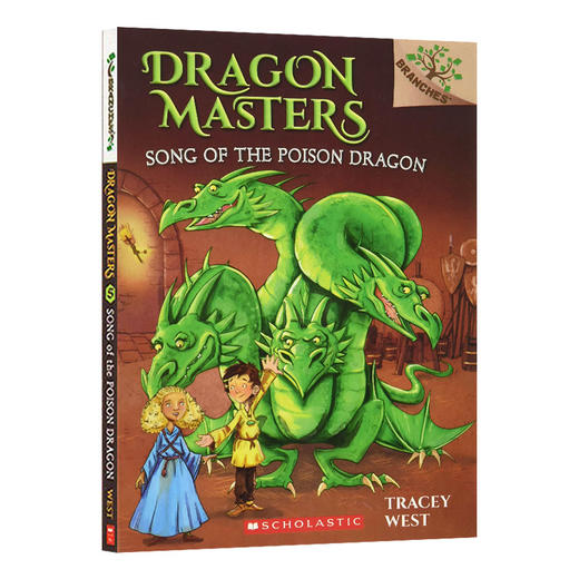 学乐大树系列 驯龙大师5 英文原版 Dragon Masters #5 Song Of The Poison Dragon 儿童读物 商品图0