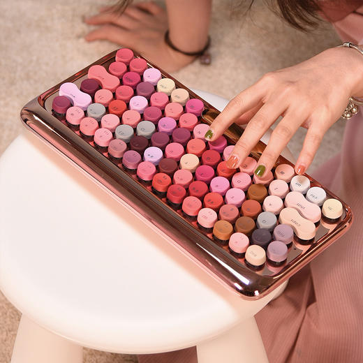 洛斐LOFREE无线蓝牙机械键盘复古键盘苹果Mac电脑办公笔记本iPad手机女生键盘口红键鼠套装洛菲 商品图4