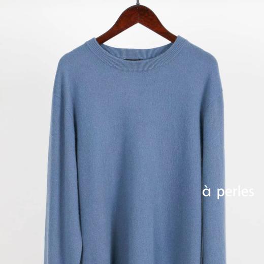 【à perles男士精品】纯羊绒，无缝一体，中等厚度，超精英气质！3个领型，5个颜色任选！推荐多色入【清仓，不退不换】 商品图6