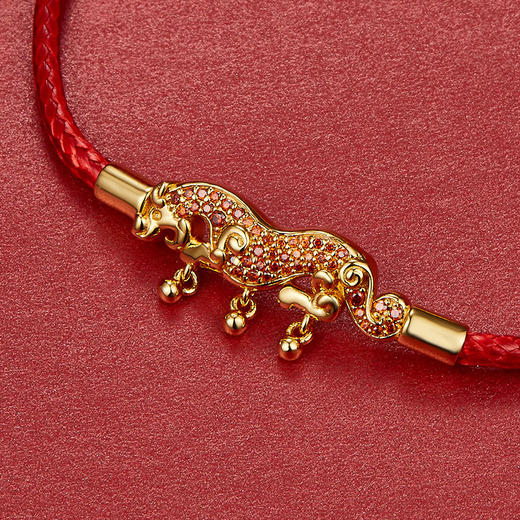 【手链】虎佑平安系列 福佑红绳手链 商品图1