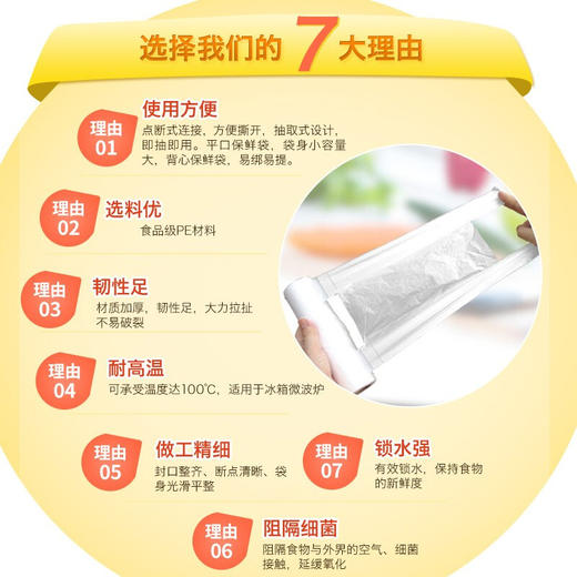Gladfoodbags佳能食物保鲜袋 商品图3