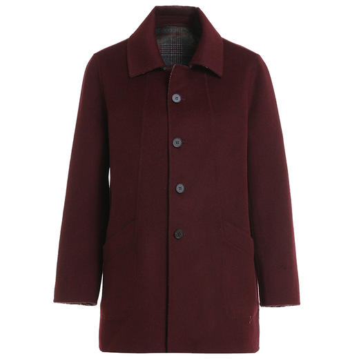 乔万尼新品绵羊毛大衣H版型短款双面尼EI4B592 商品图5