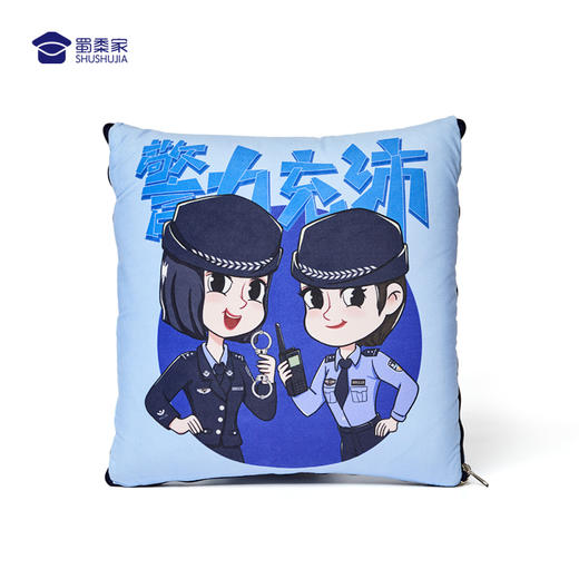 【蜀黍家多功能抱枕被】抱枕被子两用 柔软舒适靠枕靠垫 亲肤透气夏凉被 商品图3