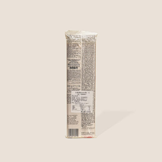 金麦牌#12意粉 500g 商品图1