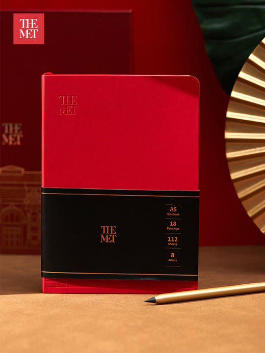 大都会艺术博物馆经典馆藏系列永生笔软皮本礼盒创意文具圣诞生日礼物 商品图0
