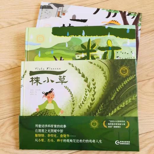 【精装】中Guo之光系列丛书（全3册）一块石头 一粒种子 一株小草4岁+ 用童话讲述科学家的故事 让孩子了解科学家的精神提起对科学家的兴趣 商品图9