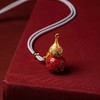 朱砂葫芦吊坠项链 商品缩略图1