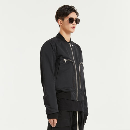 RICK OWENS 瑞克·欧文斯 男士梭织拉链夹克 RU02A5791 商品图8