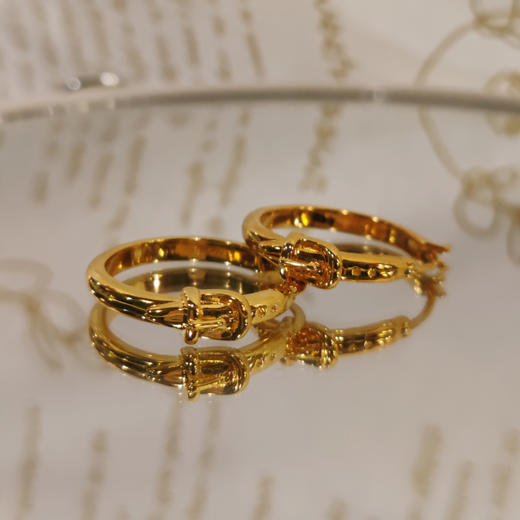 北京仓｜FEDOMA-JESSICA ALIZZI 联名款-BUCKLE  耳环［意大利设计师］ 商品图3