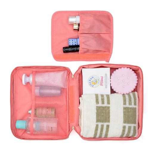 传枫 便携式洗漱包 防水多功能随身化妆包旅行男女收纳包 （颜色随机发出）CF-0022 商品图1