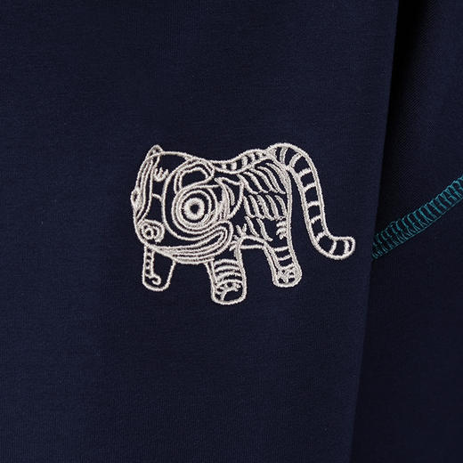 故宫博物院 海水江崖布老虎卫衣【预计下单后5日内发货】 商品图5