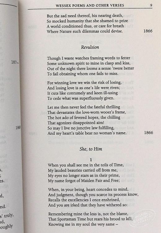 预售 [英文原版]The Collected Poems of Thomas Hardy诗集 商品图6