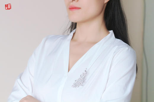 [ 巴黎歌剧院 ]  淡水珍珠胸针 商品图3