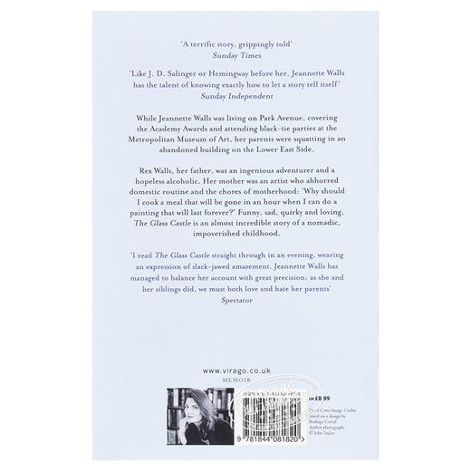 【中商原版】英文原版 The Glass Castle 玻璃城堡 商品图1