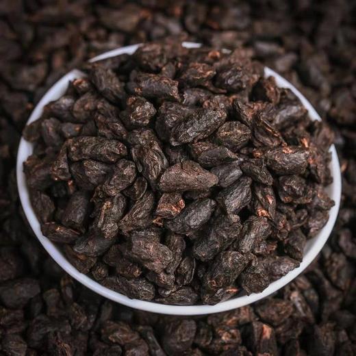 茶化石糯香 碎银子 古树鲜叶发酵茶高山茶8年陈老茶普洱茶（醇厚柔甜） 商品图0