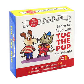 跟塔戈和他的朋友们学12册 第1辑 英文原版绘本 Learn to Read with Tug the Pup and Friends 英文版儿童英语启蒙认知分级读物