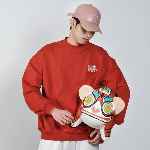 故宫博物院 海水江崖布老虎卫衣【预计下单后5日内发货】 商品图2