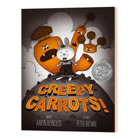 胡萝卜怪 英文原版绘本 Creepy Carrots! 2013年凯迪克银奖 英文版 进口英语书籍