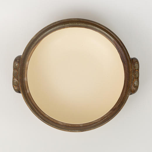 日本原产sajitoki佐治陶器万古烧鸟兽绘陶土锅砂锅炖锅汤锅 商品图2