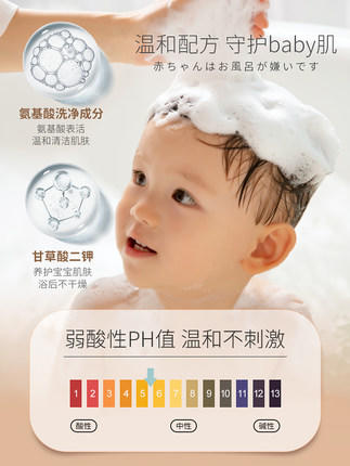 初葆Kokorolove儿童洗发沐浴二合一350ml 商品图1