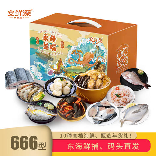 名品系列666型海鲜礼盒 商品图1