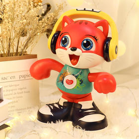 汇乐跳舞猫会唱歌说话电动婴儿早教玩具女孩男孩