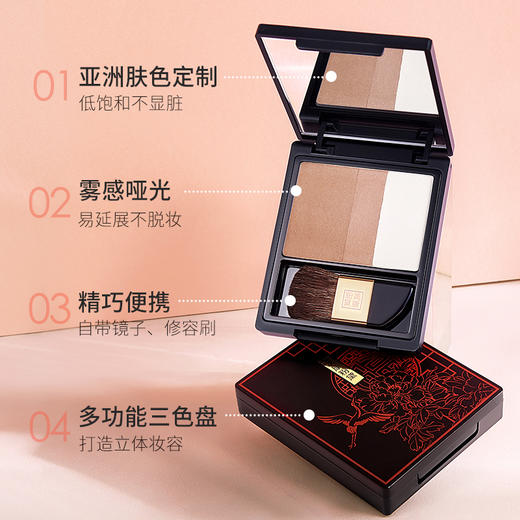 【微商城】【79任选3】立体三色修容粉 商品图3