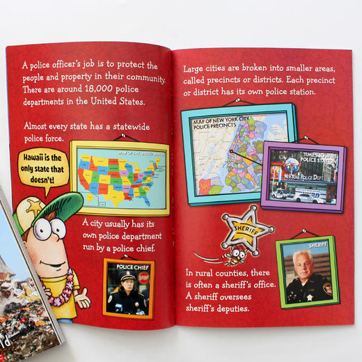 苍蝇小子 警察 英文原版 Fly Guy Presents Police Officers Scholastic Reader 学乐分级小读本2级 商品图1