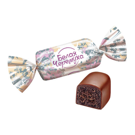 【中欧班列精选】WWJ俄罗斯进口 KDV白色樱桃巧克力糖果500g 商品图2