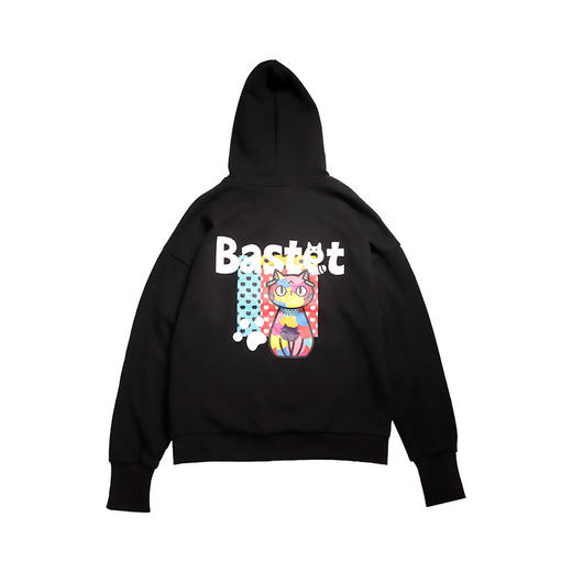 大英博物馆安德森猫和她的朋友们系列花猫连帽卫衣时尚潮流 商品图4