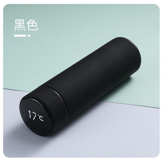传枫 304不锈钢数显冷暖保温杯触摸LED液晶显示温度水杯热水杯商务杯 CF-605 商品图4