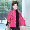 E873秋冬背心加厚棉马甲七分袖女坎肩2020冬装棉衣妈妈装中袖外套 商品缩略图2