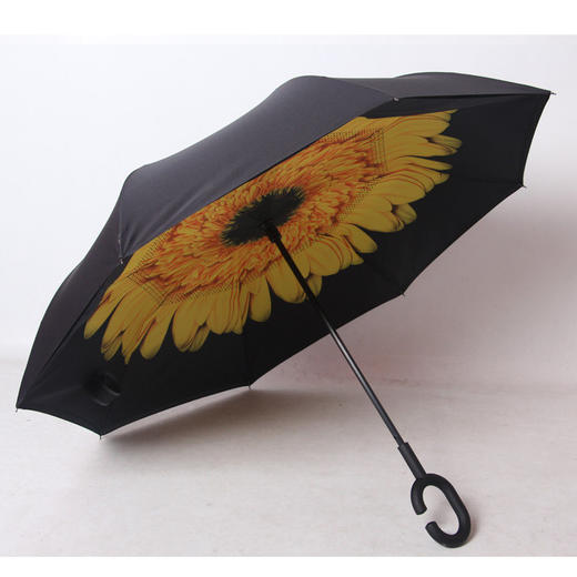 传枫 雨伞司机伞反向伞长柄伞（颜色随机发货）CF-6703 商品图1