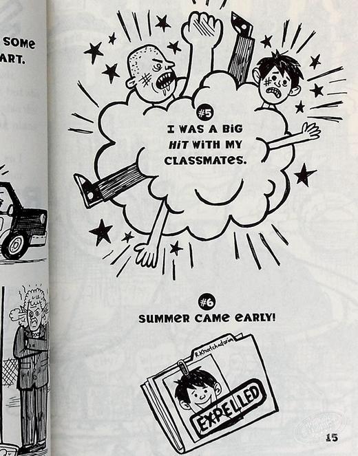 【中商原版】中学2：放我出去！ 英文原版 Middle School #2: Get Me Out of Here! 商品图6