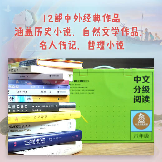 中文分级阅读八年级:中文分级阅读八年级（12册）新版2022 商品图3