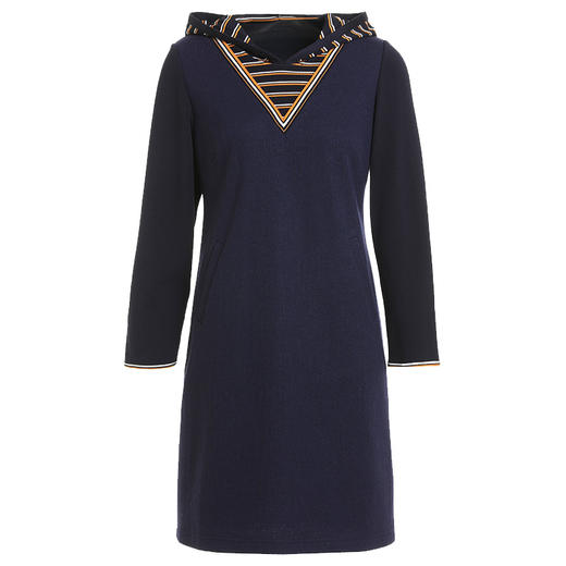 乔万尼新品绵羊毛连衣裙减龄连帽百搭设计EI4E690 商品图5