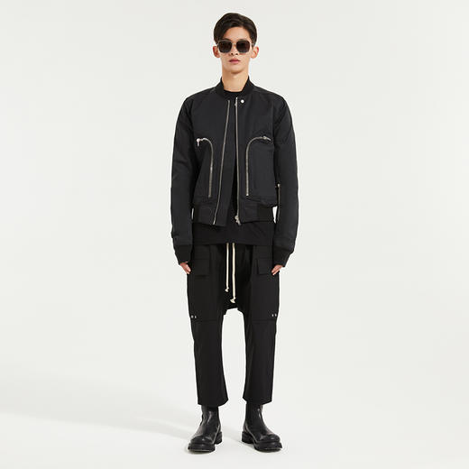RICK OWENS 瑞克·欧文斯 男士梭织拉链夹克 RU02A5791 商品图1