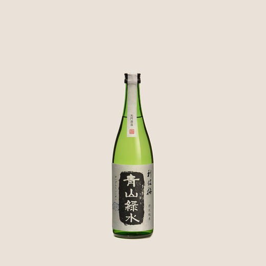 利休梅青山绿水纯米吟酿清酒（发酵酒）720ml 商品图0