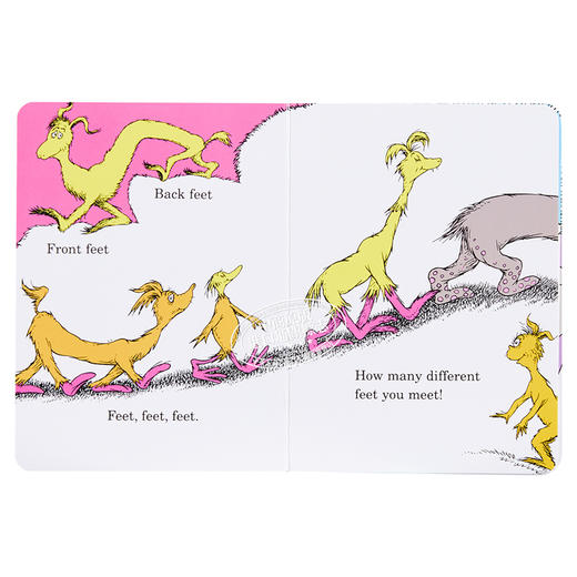 【中商原版】苏斯博士 低龄10册纸板书 廖彩杏推荐书单 英文原版 Dr.Seuss's ABC 苏斯博士的ABC 英文启蒙纸板书 儿童绘本故事 商品图3