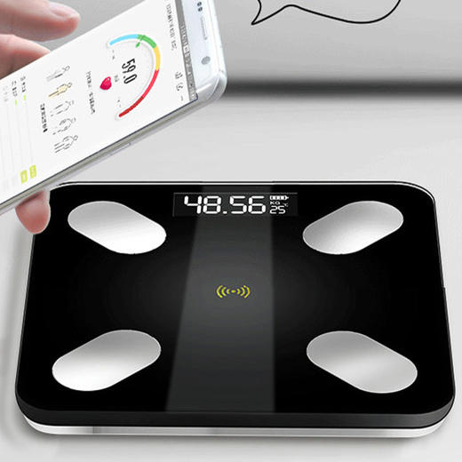传枫 体脂称体重秤电子秤智能多功能蓝牙秤CF-6049 商品图2