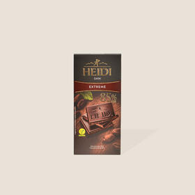 赫蒂特黑巧克力含85%可可固形物 80g