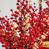 新年元旦摆件招财果红果插花福字摆件新年红色商场橱窗场景装饰品虎年 商品缩略图4