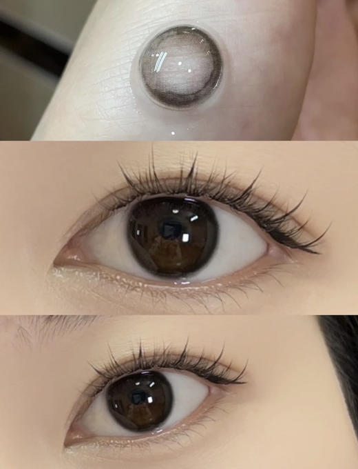 laseecon 持证玻尿酸“艺考眼3.0”来袭 咕噜黑/小奶泥  染色直径13.2mm 水润度舒适度全面升级 年抛 商品图4