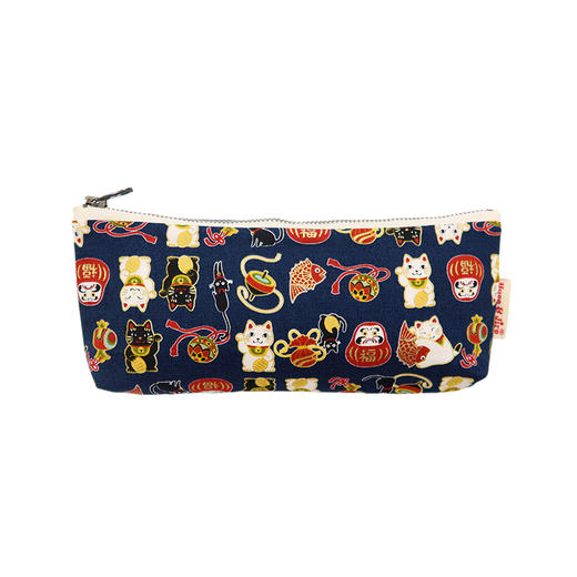 HUJI祤集笔袋风の花招财猫猫 商品图2